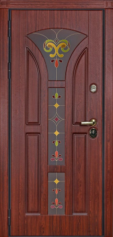 Белуга Входная дверь Лотос, арт. 0001749