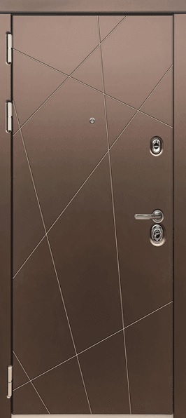 STR Входная дверь МД-50, арт. 0003943 - фото №1 (внешняя сторона)