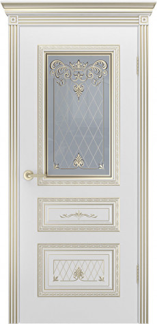 Олимп Межкомнатная дверь Трио Корона В3 ПО 2, арт. 9506