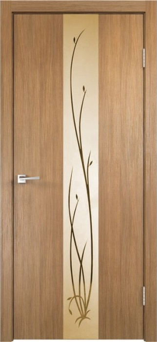 VellDoris Межкомнатная дверь Smart Z2 Зеркало бронза, арт. 11367 - фото №1