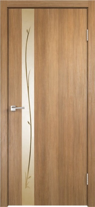 VellDoris Межкомнатная дверь Smart Z1 Зеркало бронза, арт. 11368 - фото №1