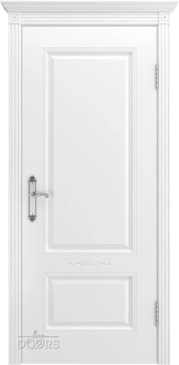 Линия дверей Межкомнатная дверь Сканди 2.1 с вензелем ДГ, арт. 23722 - фото №1