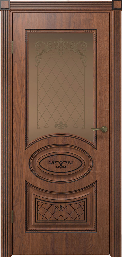 VellDoris Межкомнатная дверь Вителия ПО бронза, арт. 5376 - фото №1