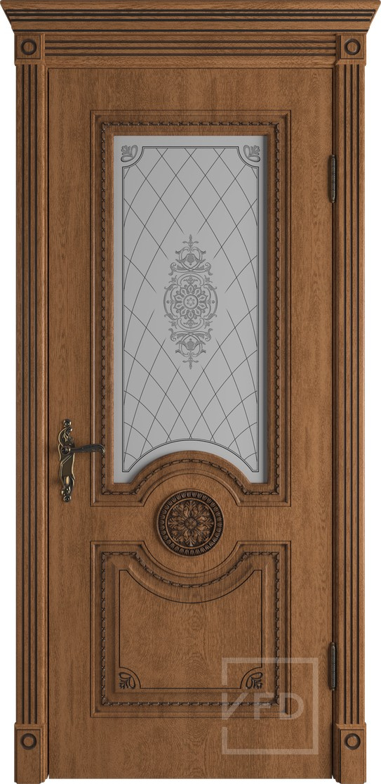 ВФД Межкомнатная дверь Greta AC патина, арт. 5653 - фото №3