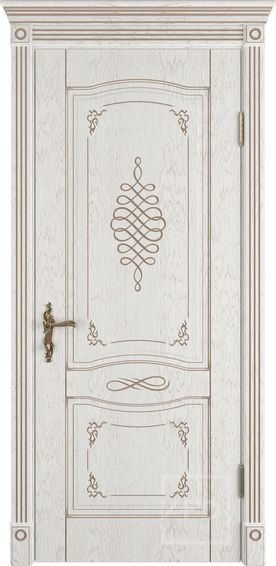 ВФД Межкомнатная дверь Vesta патина, арт. 5654 - фото №2