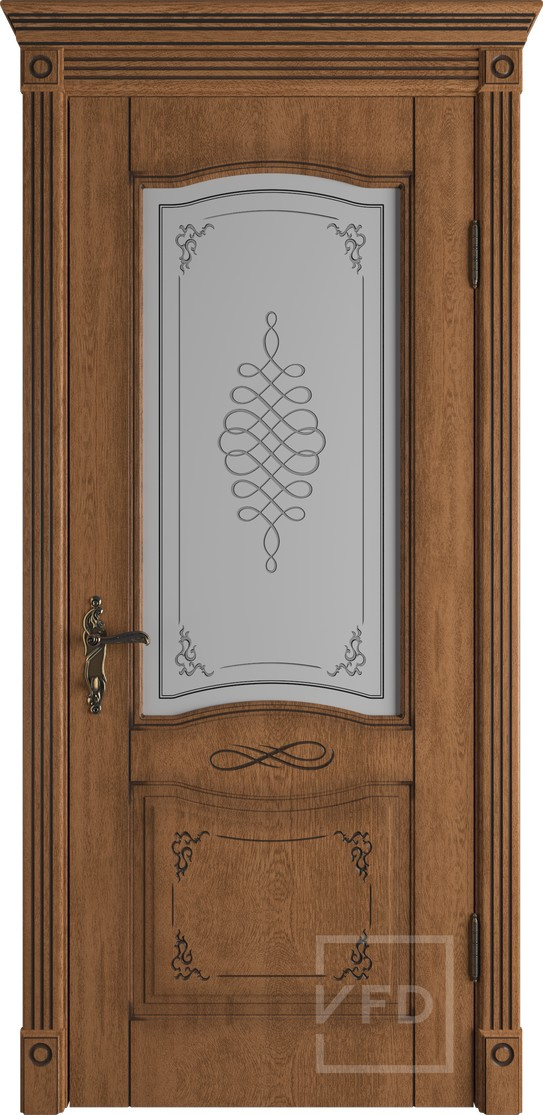ВФД Межкомнатная дверь Vesta AC патина, арт. 5655 - фото №3