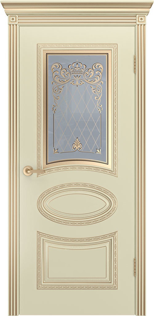Олимп Межкомнатная дверь Ария Корона В1 ДО 2, арт. 9500 - фото №1