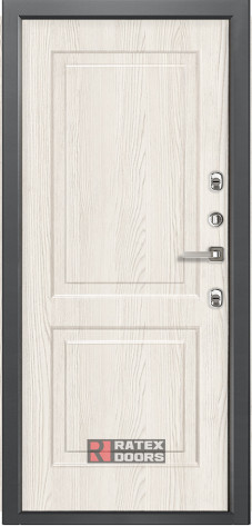Sigma Doors Входная дверь Ratex T2 RAL 7024, арт. 0001575