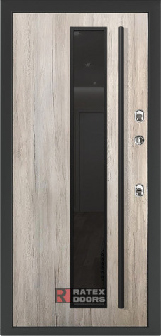 Sigma Doors Входная дверь Ratex T4 RAL 7024, арт. 0001577