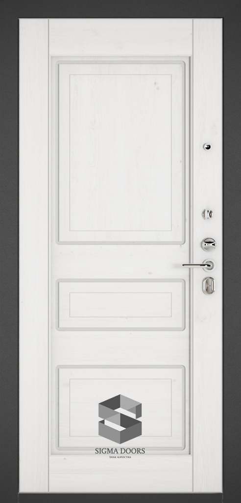 Sigma Doors Входная дверь Сигма Люкс White, арт. 0001565 - фото №5
