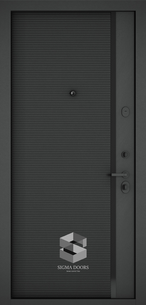 Sigma Doors Входная дверь Сигма Black Edition, арт. 0001572 - фото №1