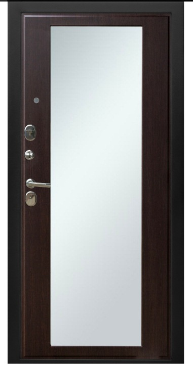 Двери Выбор Входная дверь Выбор-12 «Максимум» панели СБ, ФЛС и с зеркалом, арт. 0002082 - фото №1