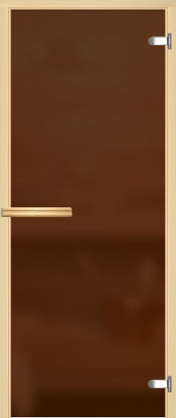 Yesdoors Дверь для бани Лайт бронза ДО, арт. 25481