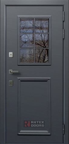 Sigma Doors Входная дверь Ratex T1 RAL 7024, арт. 0001578