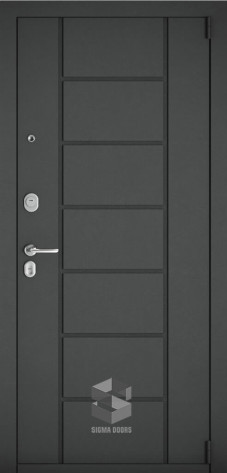 Sigma Doors Входная дверь Сигма Lux Зеркало, арт. 0001579