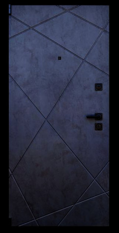 Двери Выбор Входная дверь Выбор Кале диагональ бетон, арт. 0007596